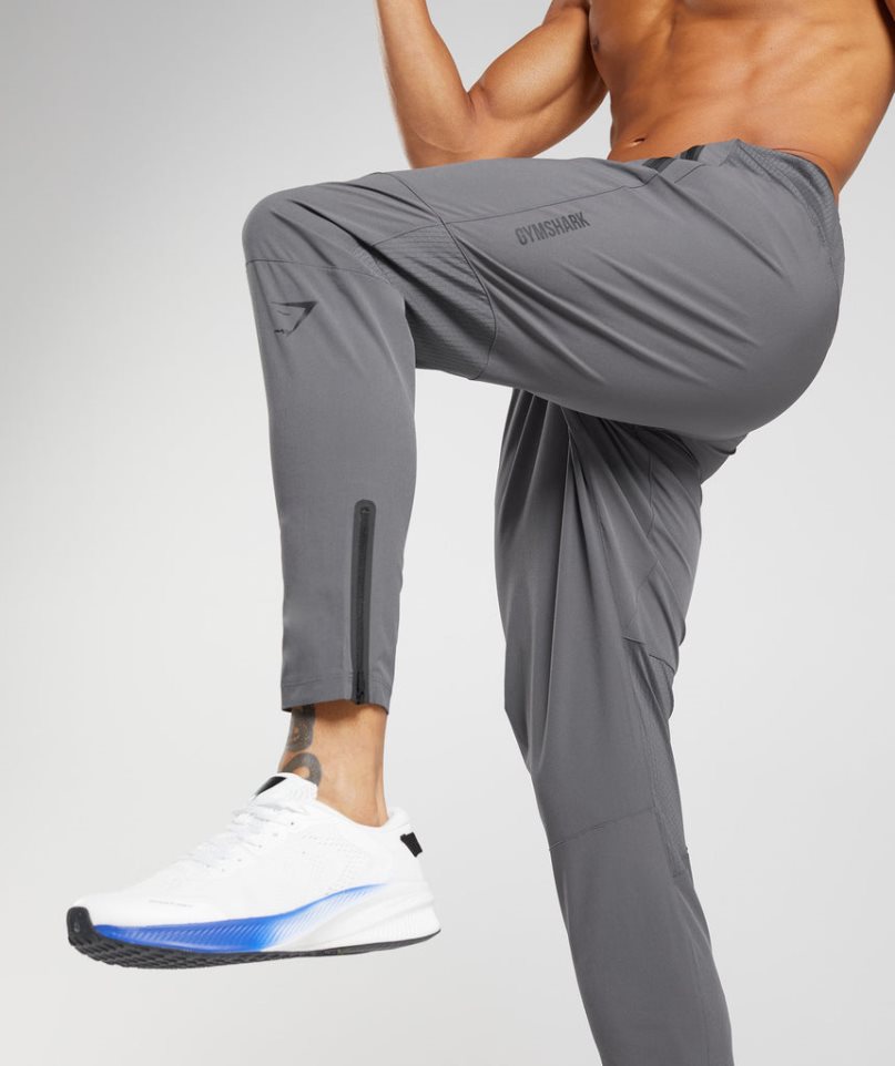 Men's Gymshark Hybrid Woven Jogger Grey | CA AD7156